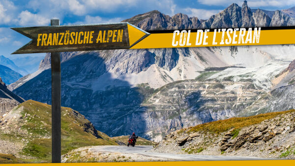 Französische Alpen – Col de l'Iseran Französische Alpen – Col de l'Iseran
